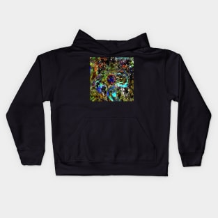 Swirling abstract Kids Hoodie